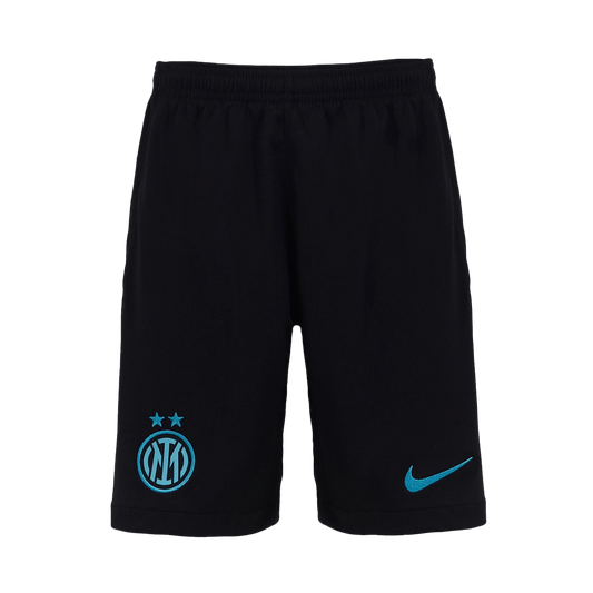 Inter Milan Otthon Soccer Rövidnadrág 2025/26 Fekete