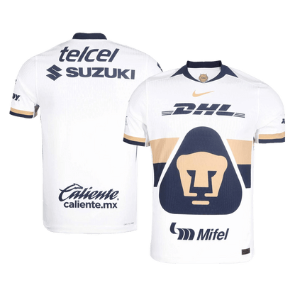 Pumas UNAM Játékos Otthon Mez 2025/26 Fehér