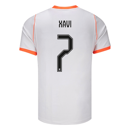 XAVI #7 Netherlands Idegenbeli Mez 2026 Fehér
