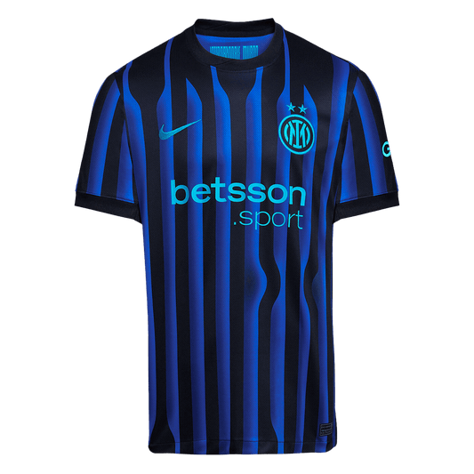 Inter Milan Otthon Soccer Mez 2025/26 Kék&Fekete