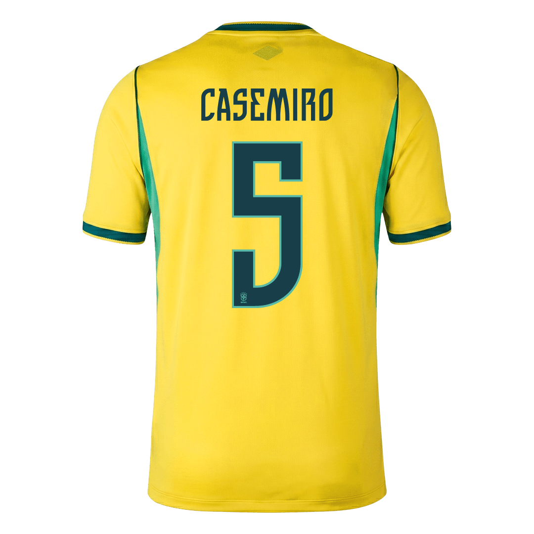 CASEMIRO #5 Brazil Hazai Mez 2026 Sárga