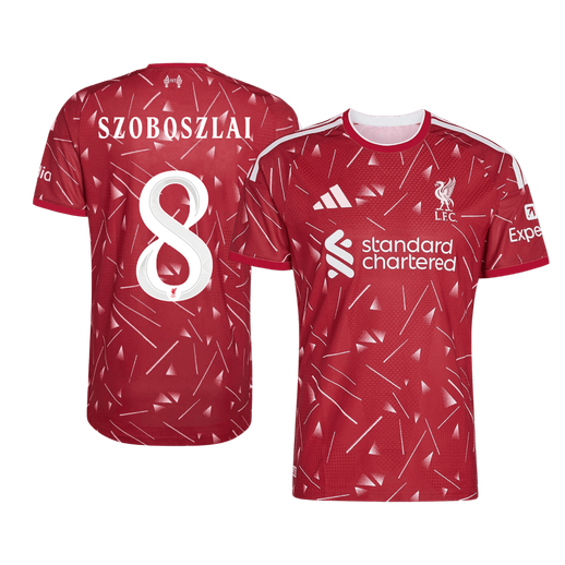 SZOBOSZLAI #8 Liverpool Játékos Verzió Hazai Mez 2026/27 Piros - UCL