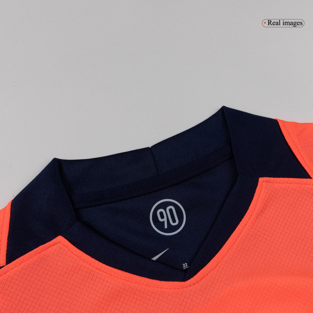 Barcelona Gyerek Idegenbeli Harmadik Mez Készlet(Mez+Nadrág+Zokni) 2025/26 Narancs