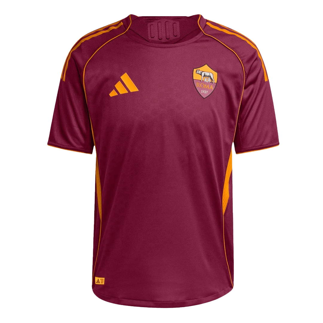Roma Játékos Otthon Mez 2025/26 Piros