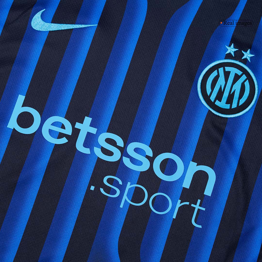 LAUTARO #10 Inter Milan Otthon Soccer Mez 2025/26 Kék&Fekete