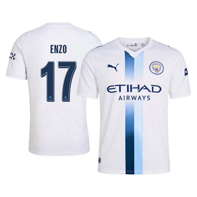ENZO #17 Manchester City Harmadik Mez 2026/27 Fehér