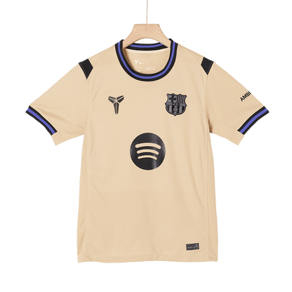 LAMINE YAMAL #10 Barcelona Idegenbeli Soccer Mez 2025/26 Sárga - UCL