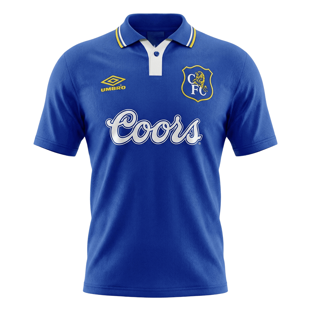 Chelsea Hazai Retro Futball Mez 95/97 Kék 2025/26