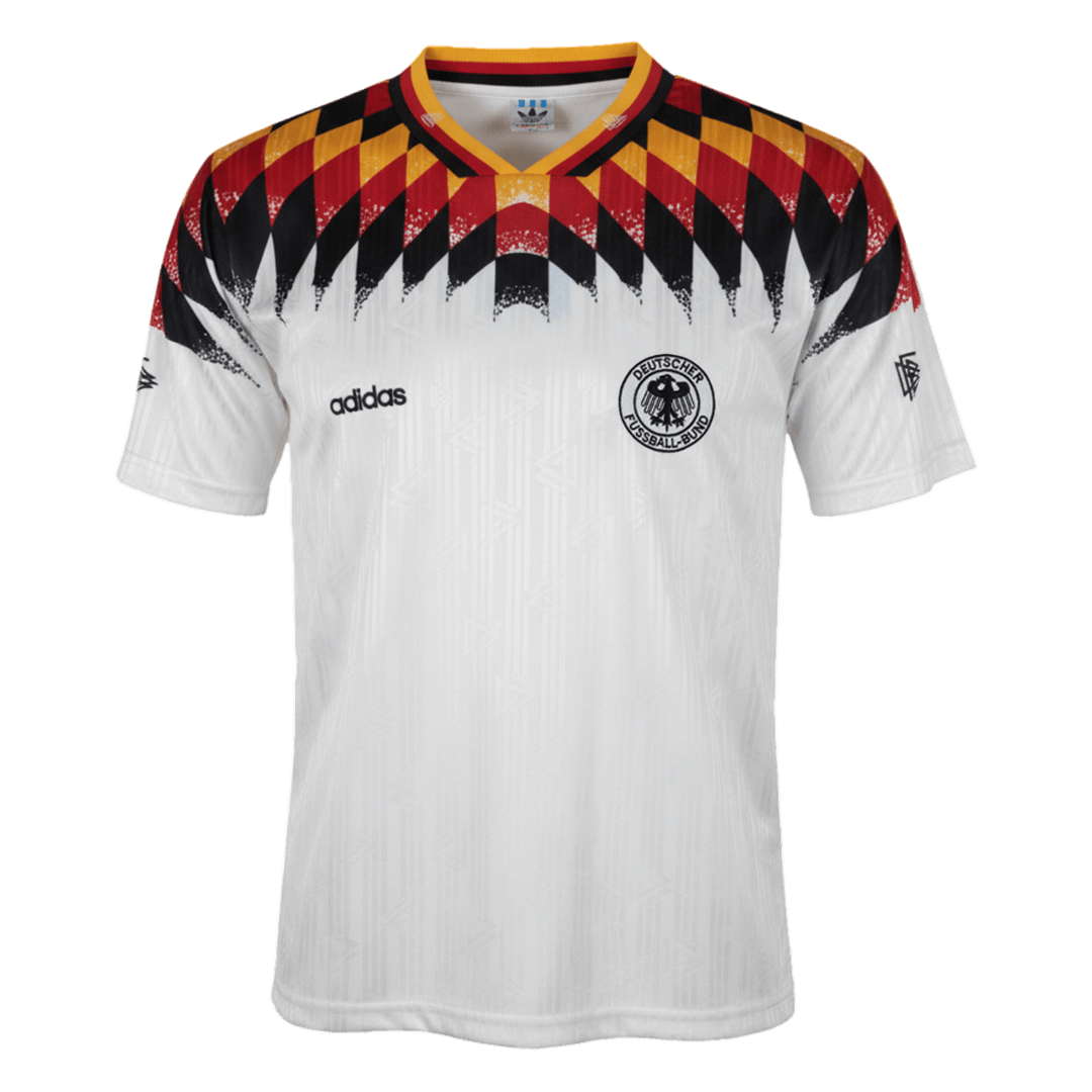 Germany Hazai Retro Futball Mez 1994 Fehér 2025/26