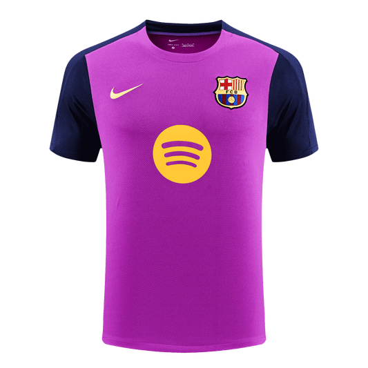 Barcelona Előtti-Mérkőzés Edzés Soccer Mez 25/26 Lila