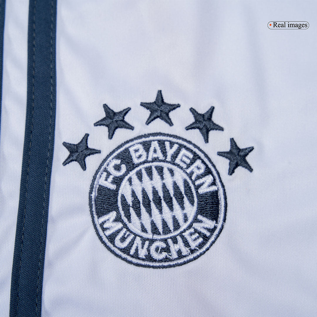 Gyerekek  Bayern Munich Idegenbeli Soccer Mez Készlet(Mez+Rövidnadrág) 2025/26 Fehér