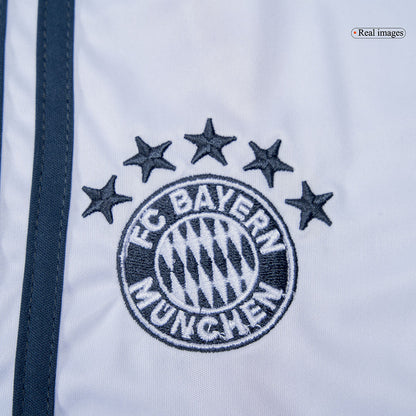 Gyerekek  Bayern Munich Idegenbeli Soccer Mez Készlet(Mez+Rövidnadrág) 2025/26 Fehér