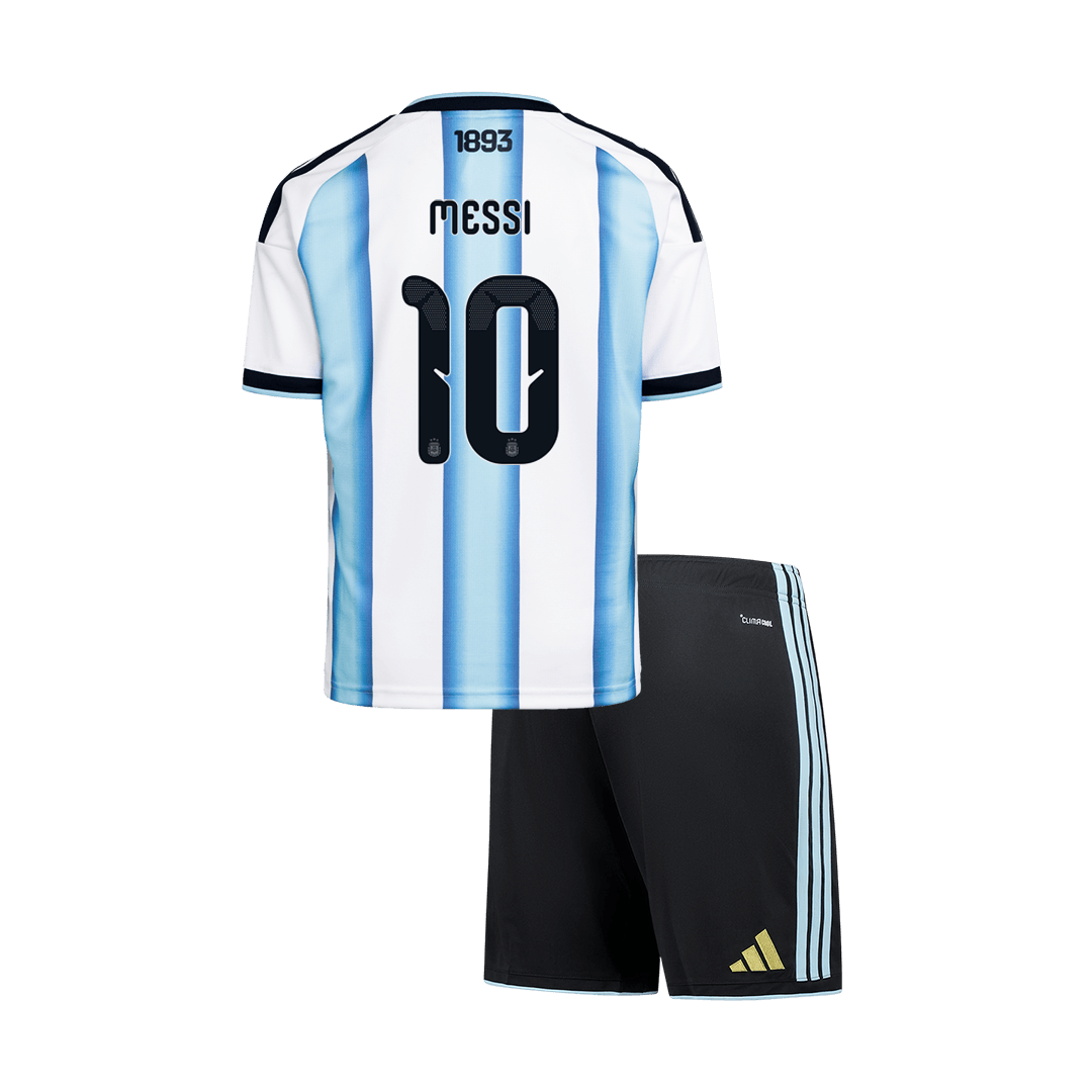 Argentina MESSI #10 Gyerek Hazai Világbajnokság Mez Készlet(Mez+Nadrág) 2026