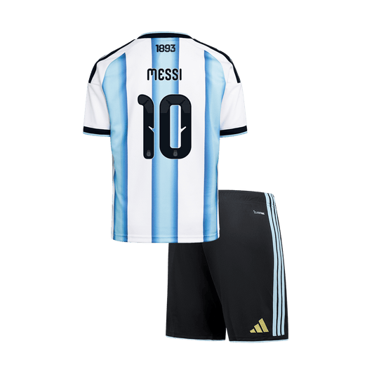 Argentina MESSI #10 Gyerek Hazai Világbajnokság Mez Készlet(Mez+Nadrág) 2026