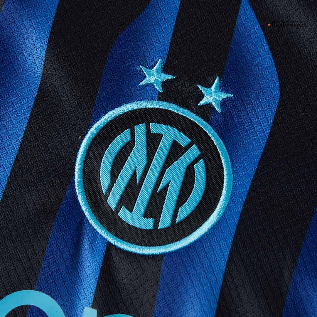 Kid's Inter Milan Otthon Soccer Mez Készlet(Mez+Rövidnadrág) 2025/26 Kék&Fekete