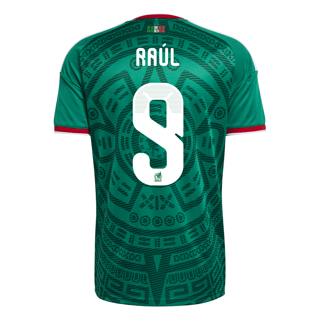 Raúl #9 Mexico Hazai Mez 2026 Zöld