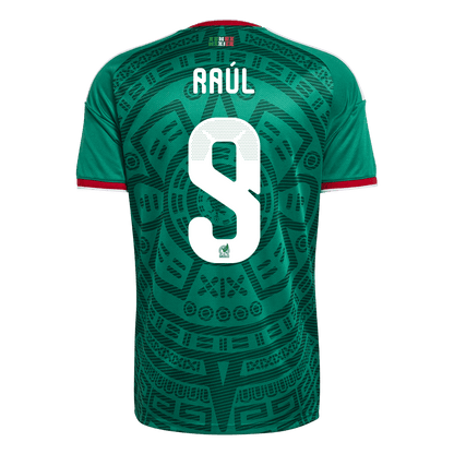 Raúl #9 Mexico Hazai Mez 2026 Zöld
