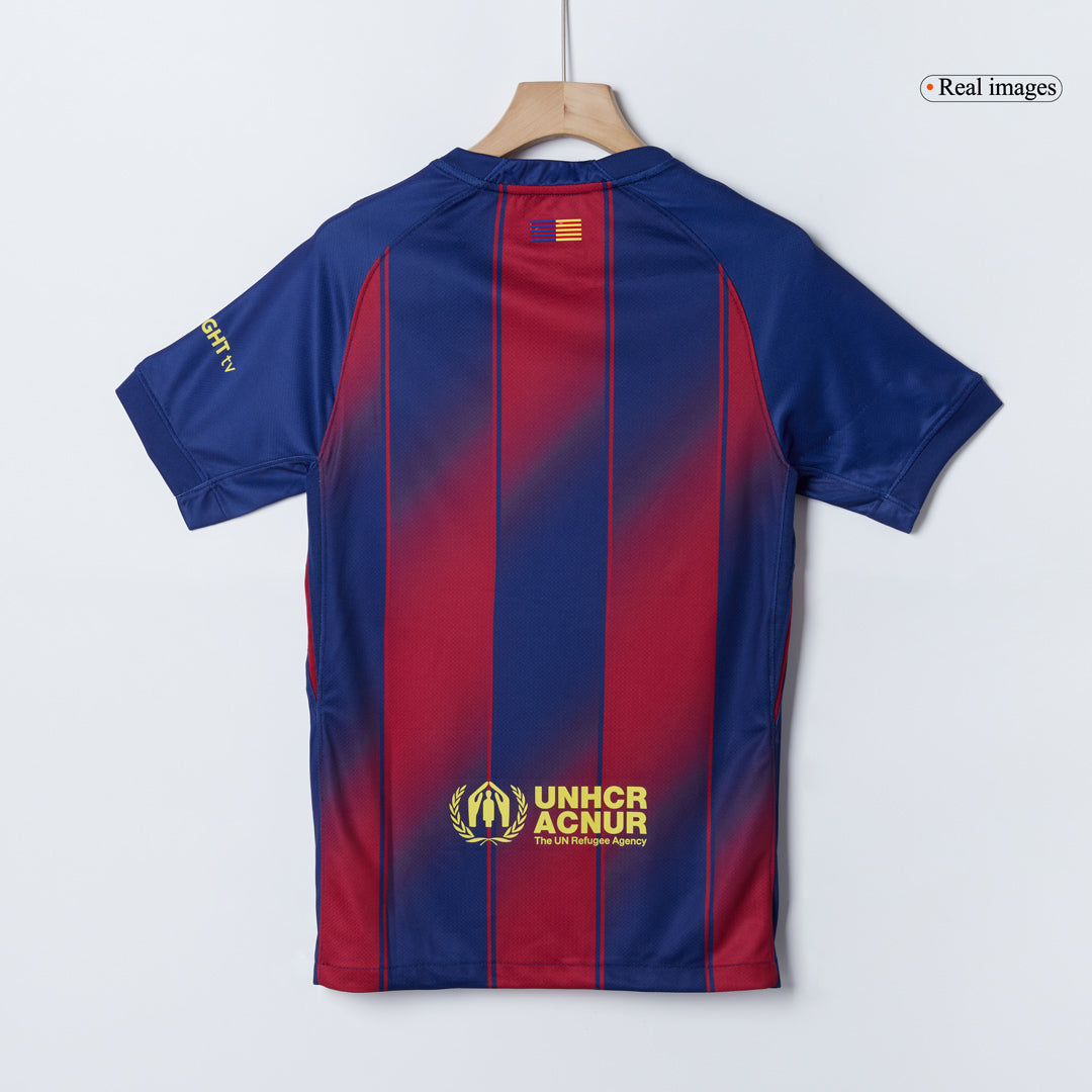 PEDRI #8 Barcelona Otthon Soccer Mez 2025/26 Piros&Kék