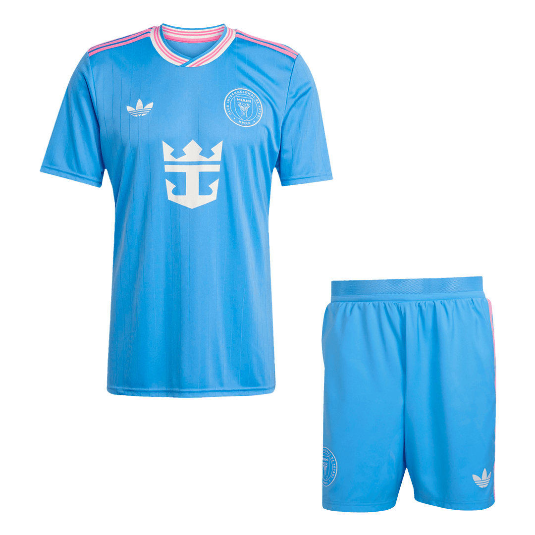 Inter Miami CF Idegenben Harmadik Mez Szett (Mez + Nadrág) 2025- Kék