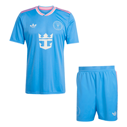 Inter Miami CF Idegenben Harmadik Mez Szett (Mez + Nadrág) 2025- Kék