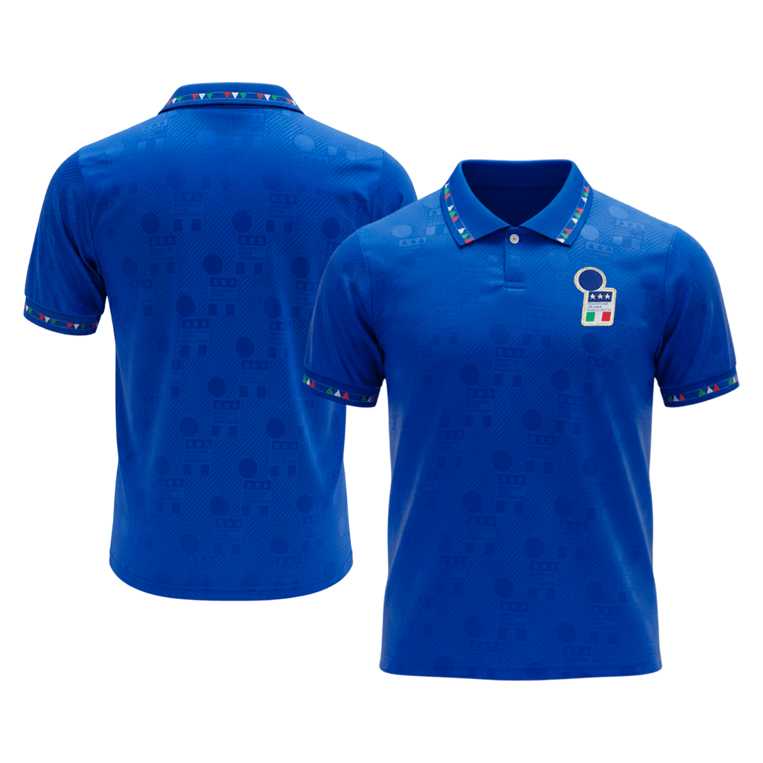 Italy Hazai Retro Futball Mez 1994 Kék