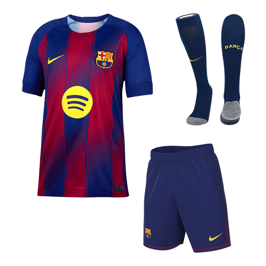 Barcelona Otthon Mez Szett (Mez + Nadrág + Zokni) 2025/26- Piros&Kék