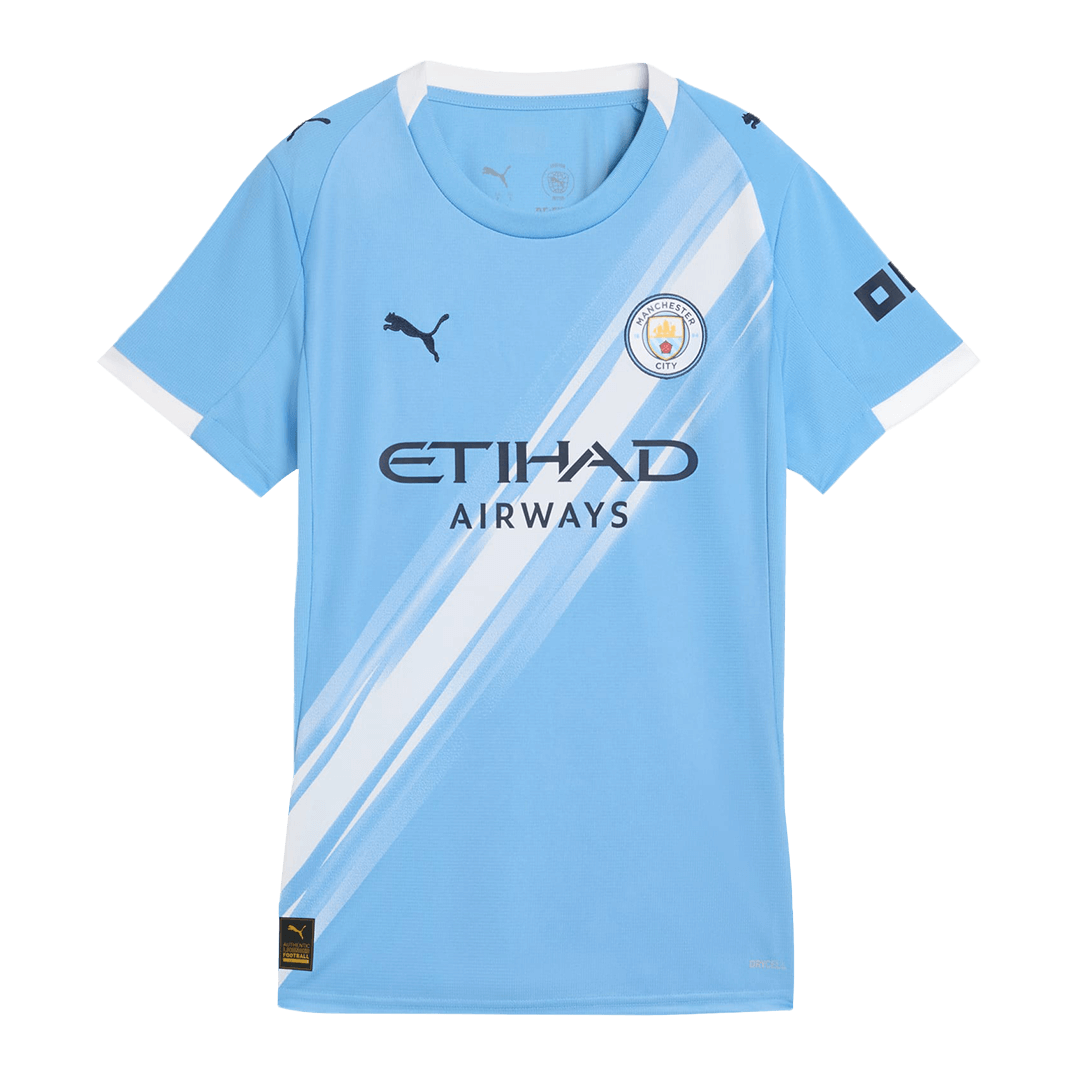 Női Manchester City Mez 2025/26 Kék