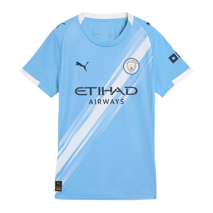 Női Manchester City Mez 2025/26 Kék