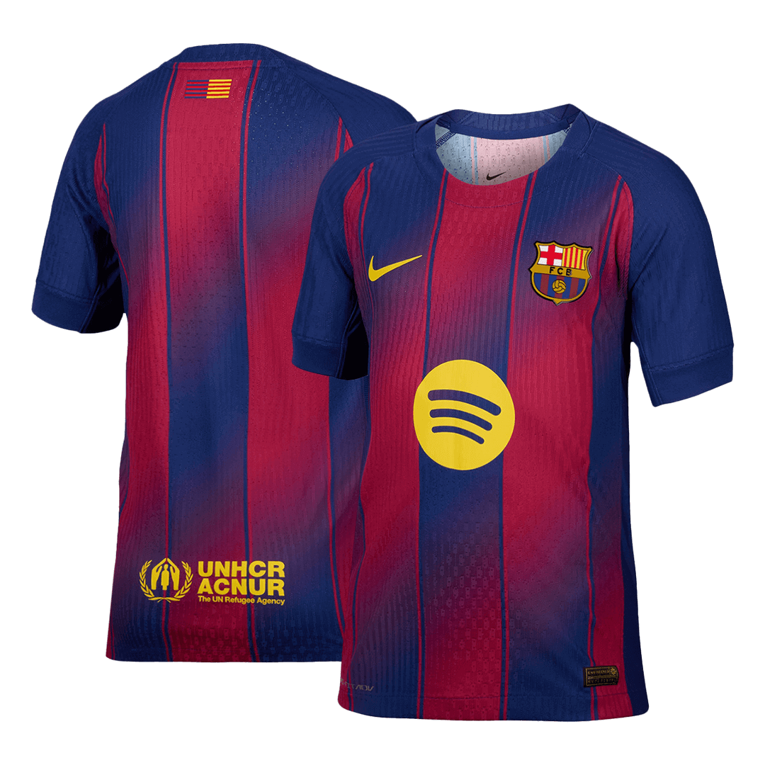 Hiteles Barcelona Otthon Soccer Mez 2025/26 Piros&Kék