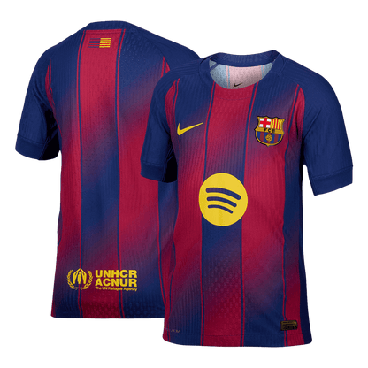 Hiteles Barcelona Otthon Soccer Mez 2025/26 Piros&Kék