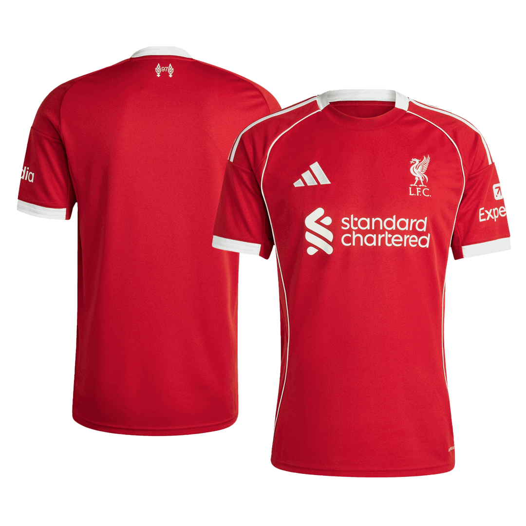 Liverpool Otthon Soccer Mez 25/26 Piros
