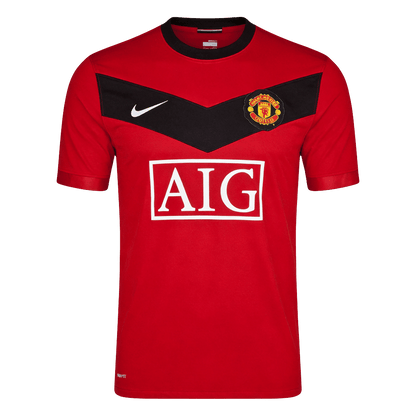 Manchester United Hazai Retro Futball Mez 2009/10 Piros