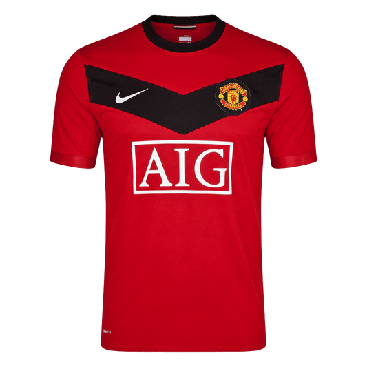 Manchester United Hazai Retro Futball Mez 2009/10 Piros