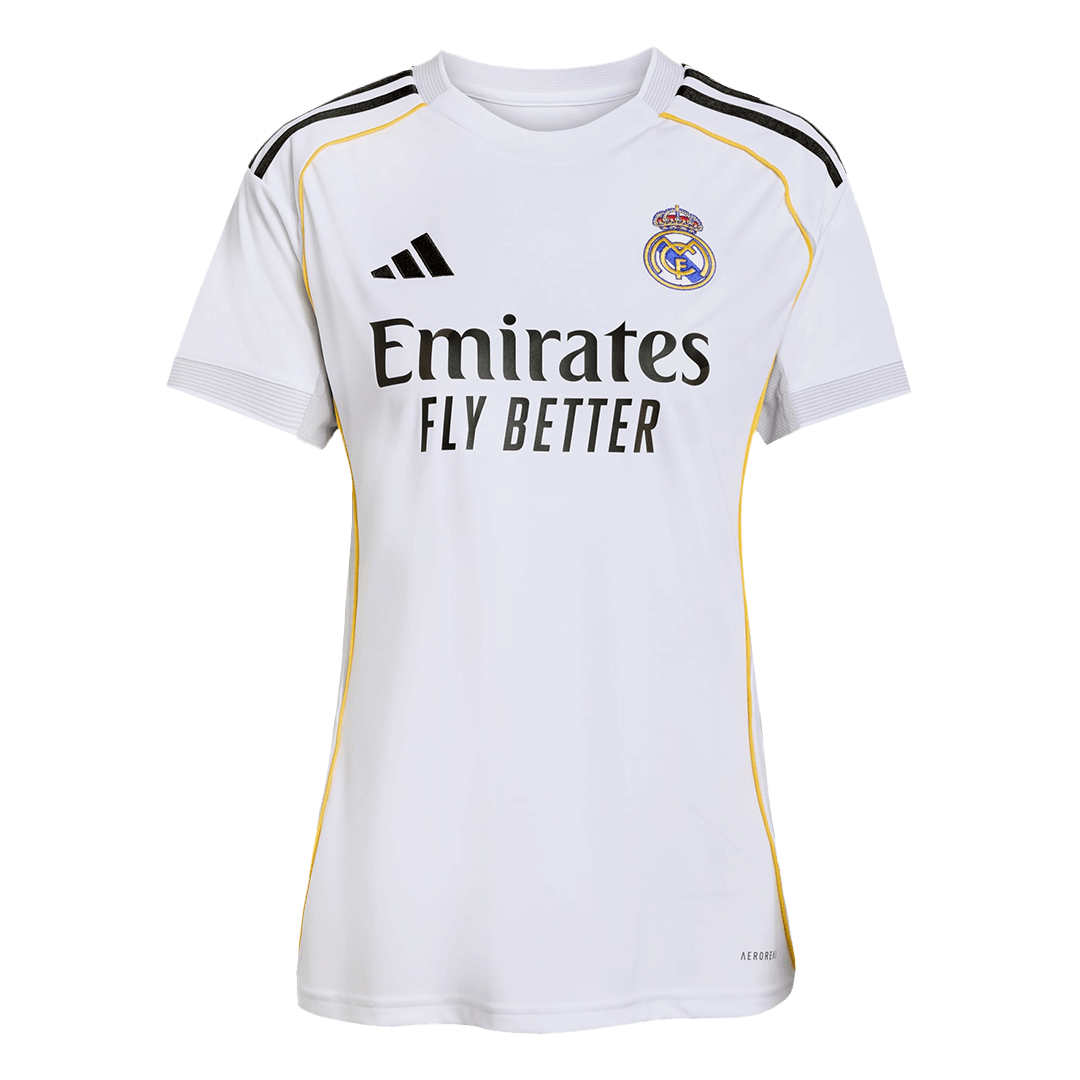 Női Real Madrid Mez 2025/26 Fehér