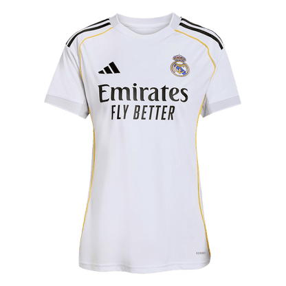 Női Real Madrid Mez 2025/26 Fehér