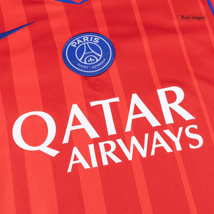 PSG Idegenbeli Harmadik Mez Szett (Mez+Nadrág+Zokni) 2025/26 Piros