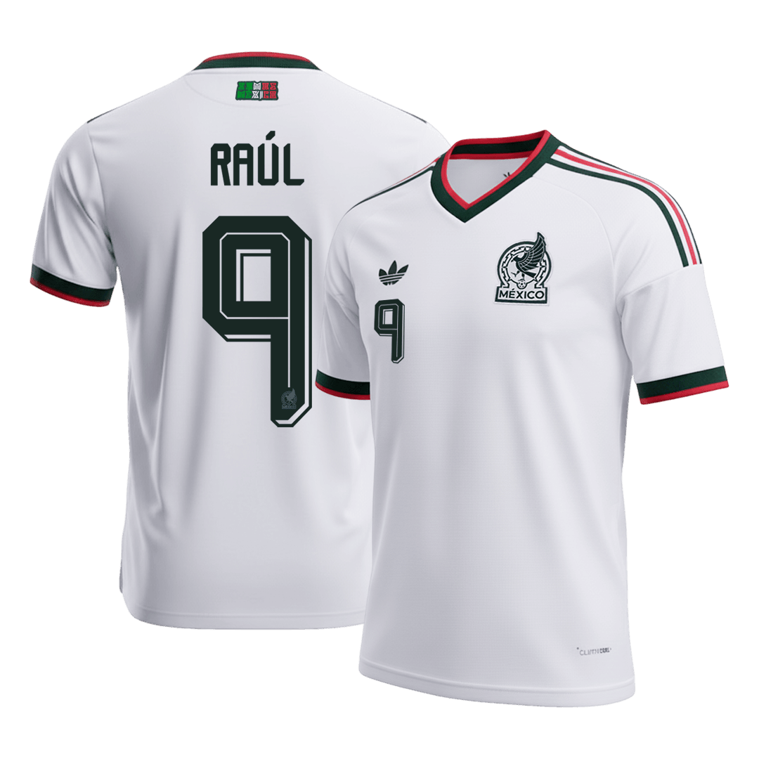 RAÚL #9 Mexico Idegenbeli Mez 2026 Fehér