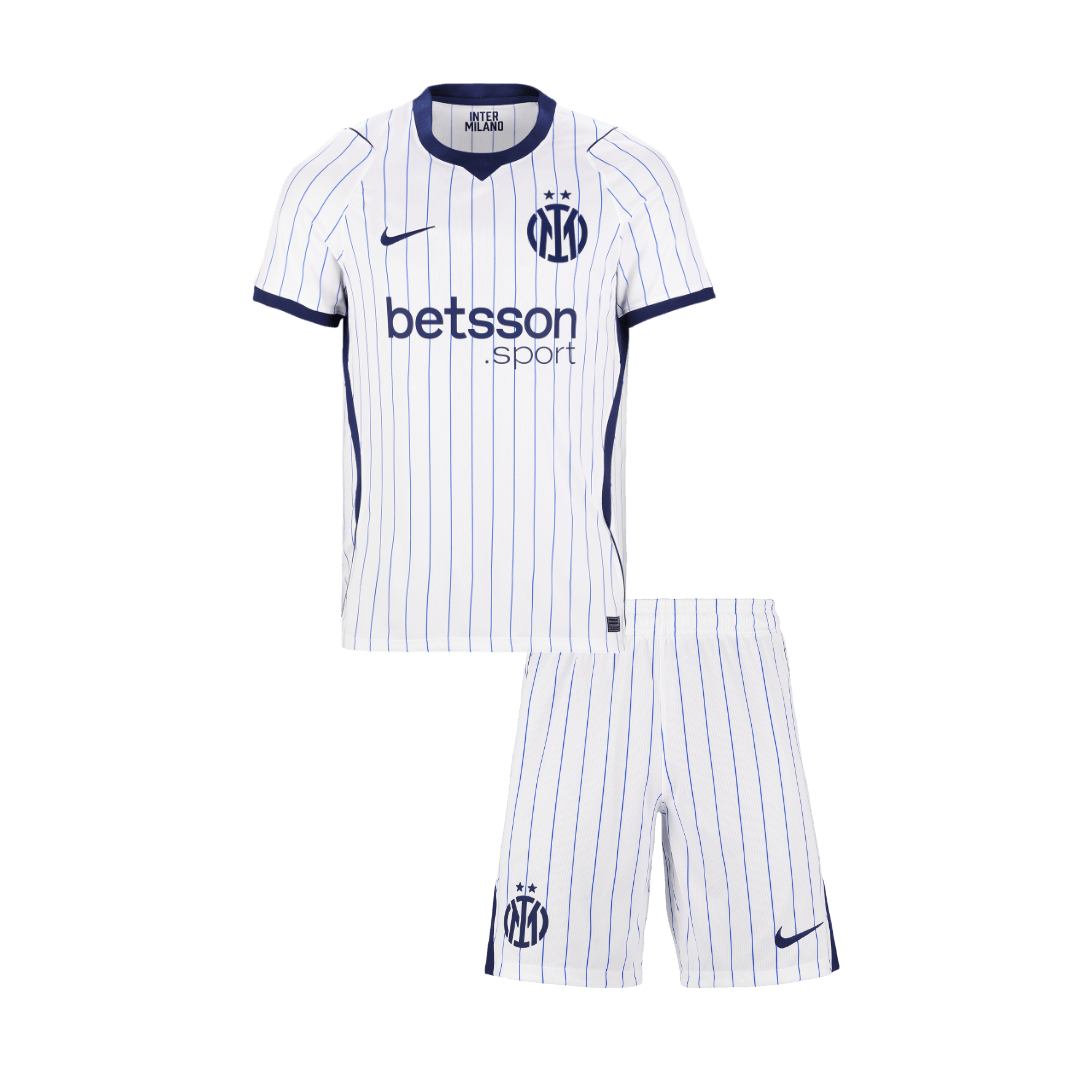 Inter Milan Gyerek Idegenbeli Mez 2026/27 Fehér