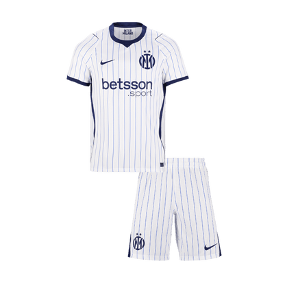 Inter Milan Gyerek Idegenbeli Mez 2026/27 Fehér