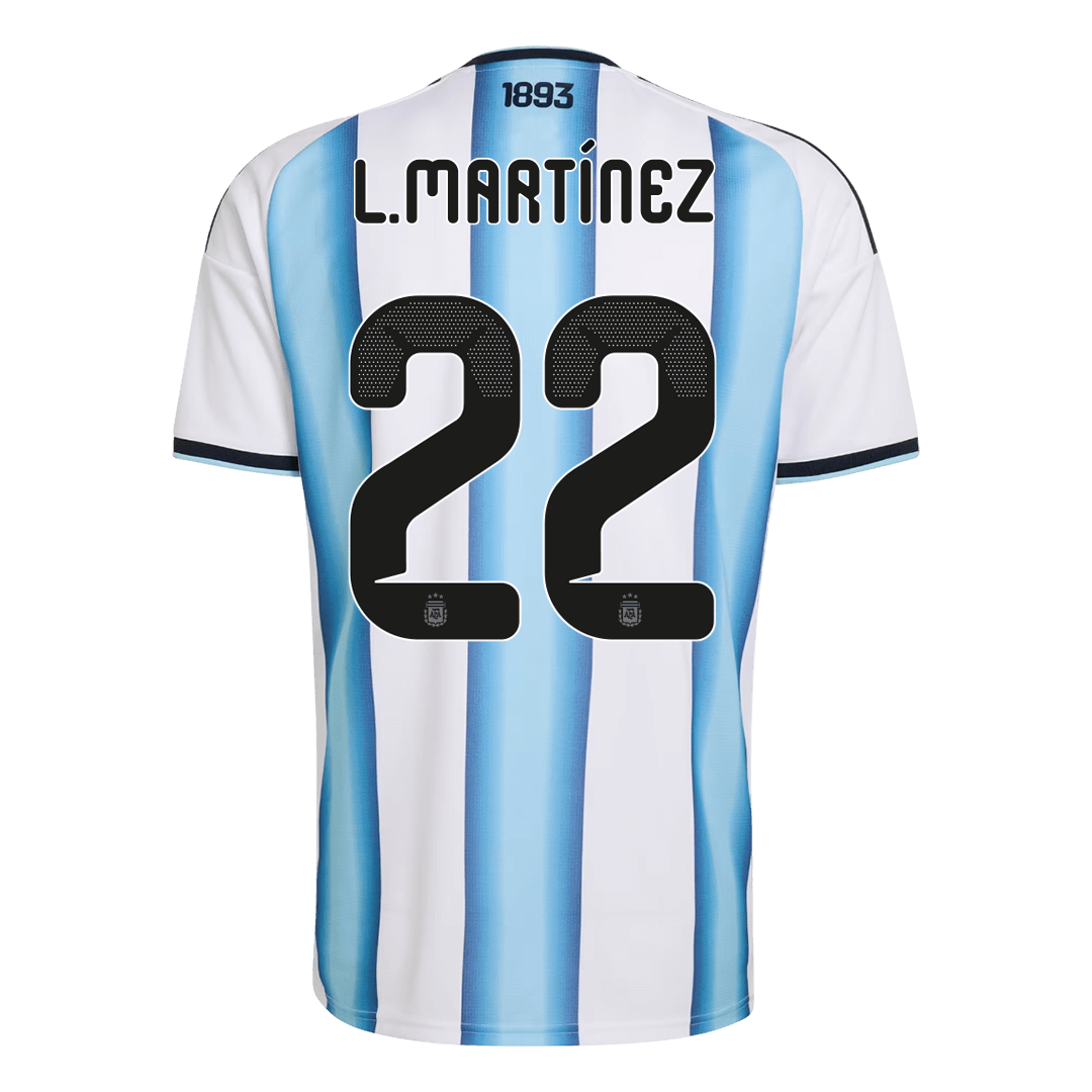 L.MARTÍNEZ #22 Argentina Hazai Világbajnoki Mez 2026