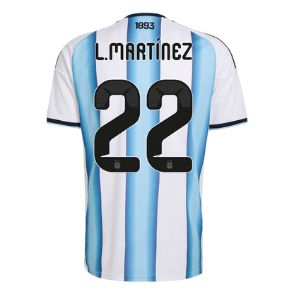 L.MARTÍNEZ #22 Argentina Hazai Világbajnoki Mez 2026
