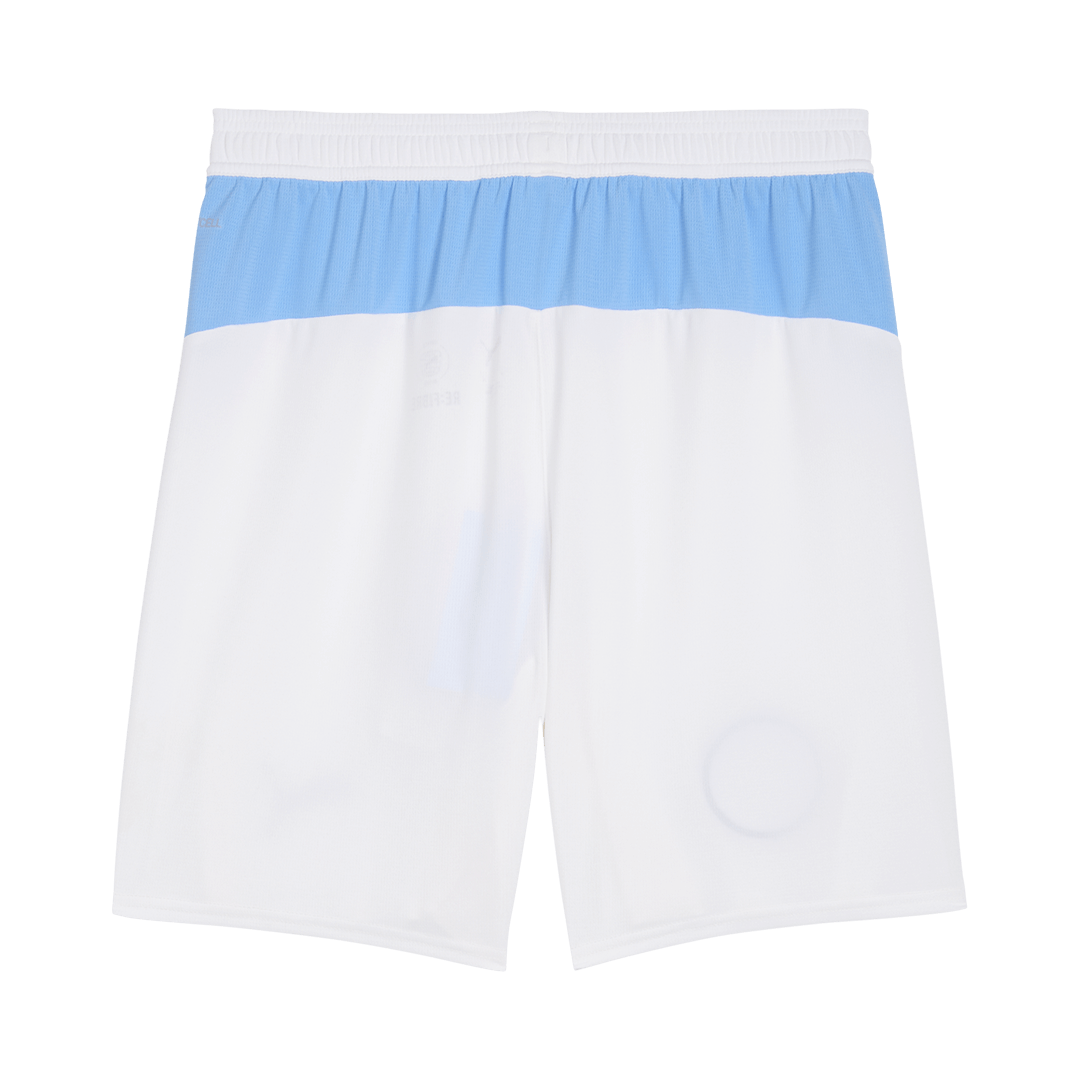 Manchester City Otthon Soccer Rövidnadrág 25/26 Fehér