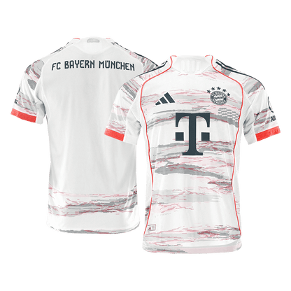 Hiteles Bayern Munich Idegenbeli Soccer Mez 2025/26 Fehér