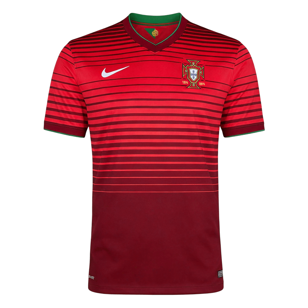 Portugal Retro Futball Mez 2014 Piros