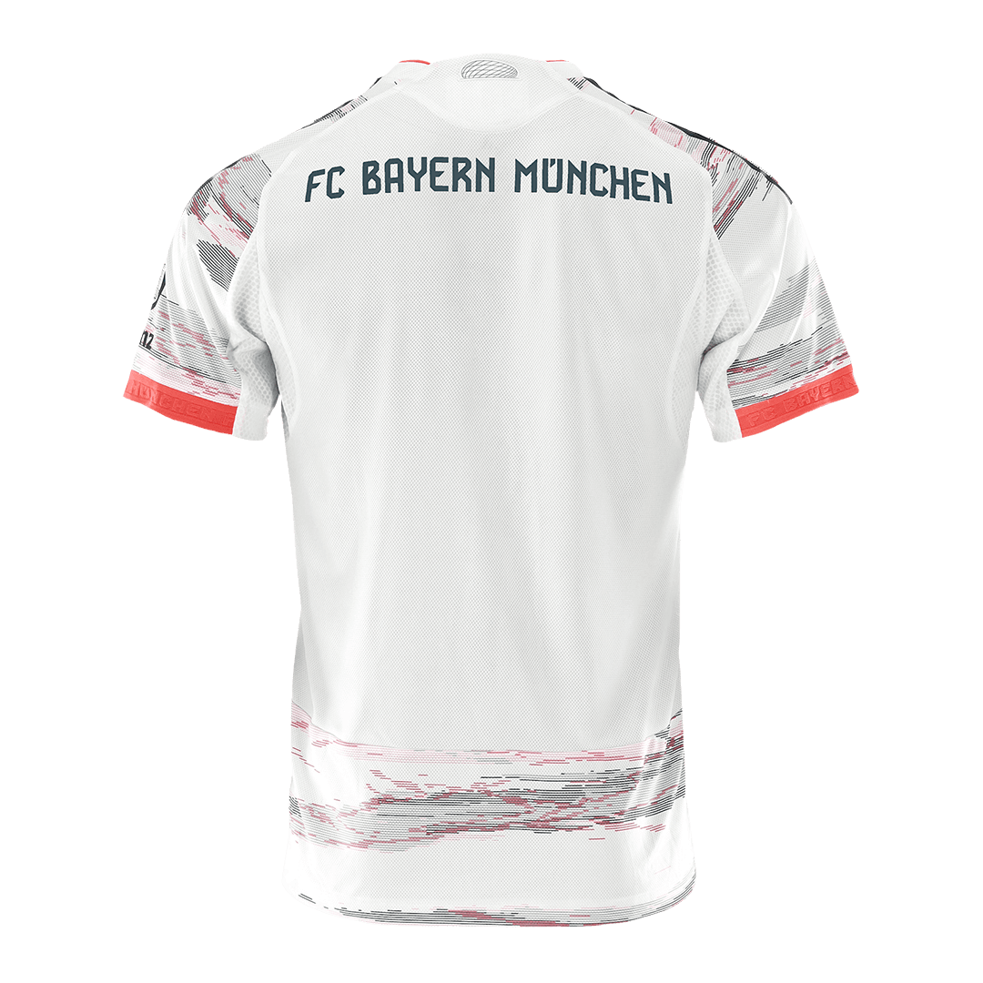Hiteles Bayern Munich Idegenbeli Soccer Mez 2025/26 Fehér