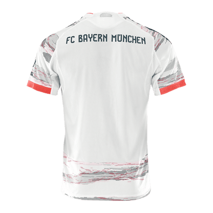 Hiteles Bayern Munich Idegenbeli Soccer Mez 2025/26 Fehér