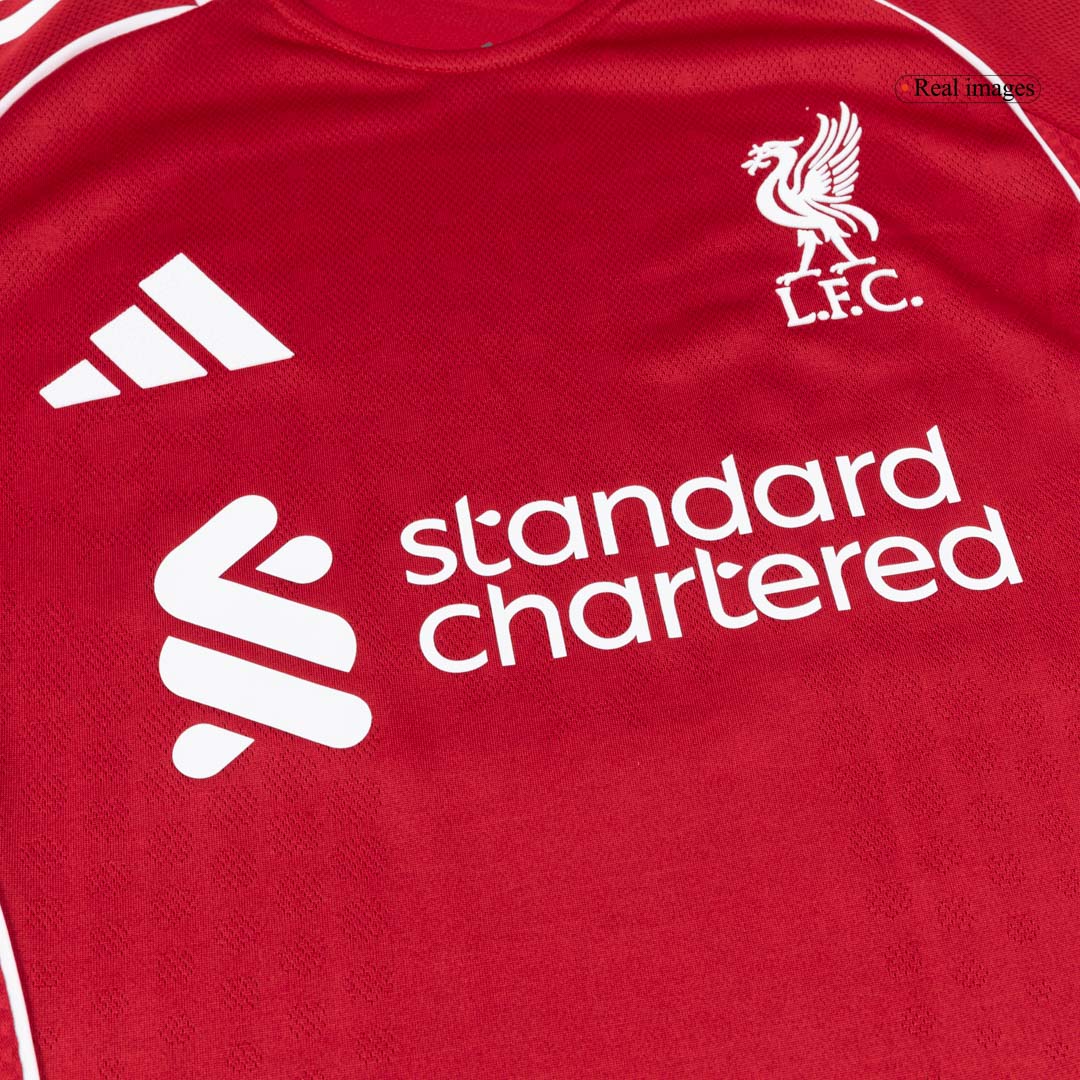 ISAK #9 Liverpool Játékos Otthoni Mez 2025/26 Piros - UCL