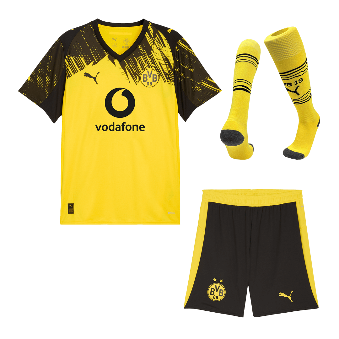 Borussia Dortmund Hazai Mez Szett (Mez+Nadrág+Zokni) 2025/26 Sárga