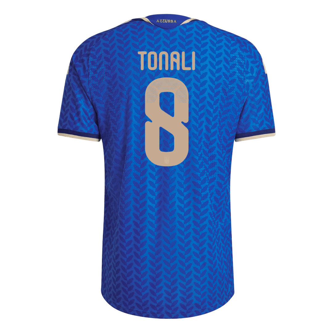 TONALI #8 Italy Játékos Verzió Hazai Világbajnoki Mez 2026 Kék