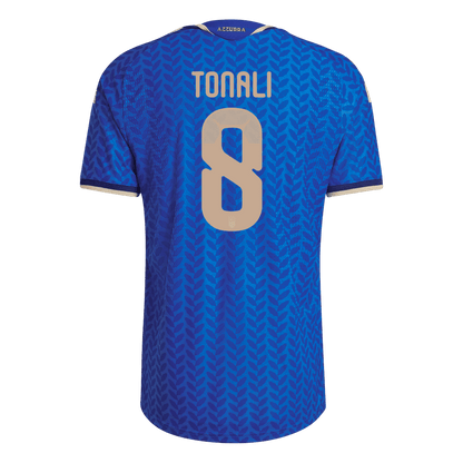 TONALI #8 Italy Játékos Verzió Hazai Világbajnoki Mez 2026 Kék